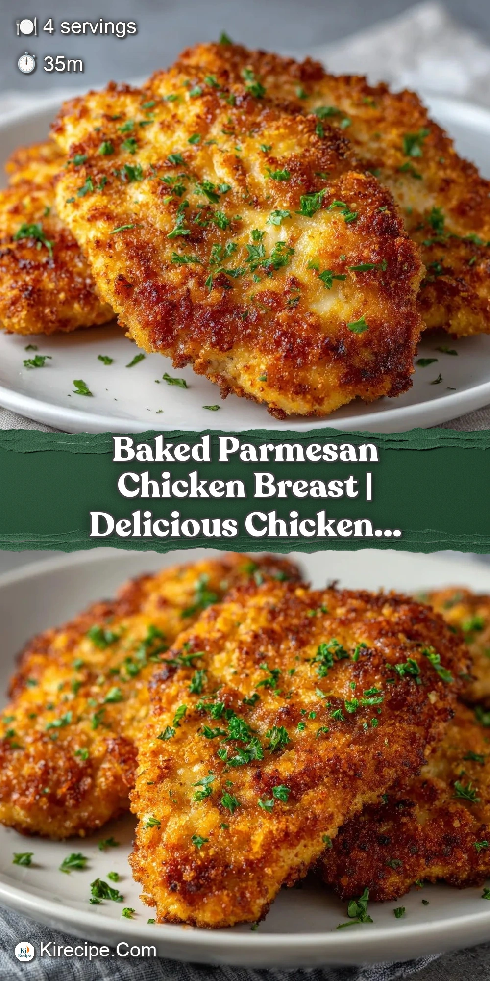 Baked Parmesan Chicken Breast Made Crispy and Juicy in the Oven 9 Baked Parmesan Chicken Breast, Baked Parmesan Chicken Breast Recipe