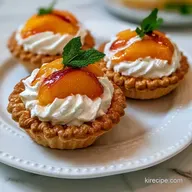 Baked Peach Puff Pastry Cups in 28 Min