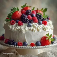 Berry Chantilly Cake Recipe with Mascarpone