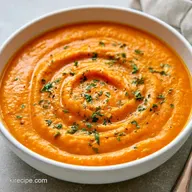 Carrot and Red Lentil Soup in 30 Minutes