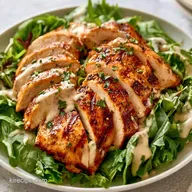 Chicken Garden Salad With Ranch: 35 Min