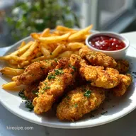 Chicken Tenders and Fries: Panko Crusted