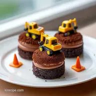 Construction Upsherin Cake: Party-Ready
