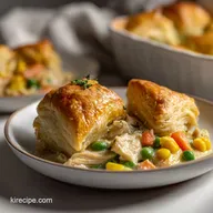 Chicken Pot Pie Using Crescent Rolls