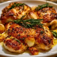 Rosemary Chicken Thighs: Crispy