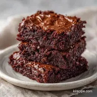 Dark Chocolate Brownies for 16 Servings