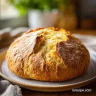 Easy Dutch Oven No Knead Bread: Crusty Artisan Loaf