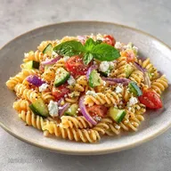 Easy Lemon Pasta Salad with Feta