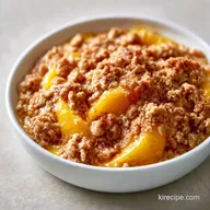 Peach Crisp With Oats
