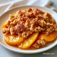 Easy Peach Dessert for Two in 35 Mins