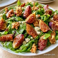 Fig and Goat Cheese Salad in 15 Minutes