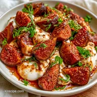 Fig Caprese Salad with Burrata
