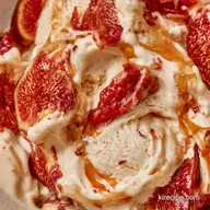 Roasted Fig Honey Ice Cream