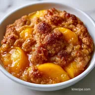 Grandma Peach Cobbler Recipe in 60 Min