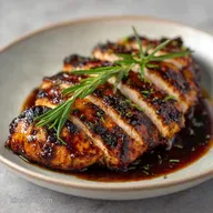Grilled Balsamic Chicken Breast for 4