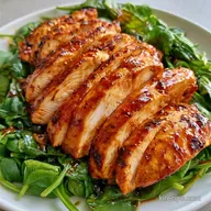 Grilled Chicken Spinach Salad: 35 Min
