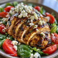 Mediterranean Chicken Salad for 4 Servings