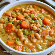 Healthy Bean Soup for 6 Servings
