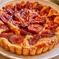 Fig Pie with Jammy Filling