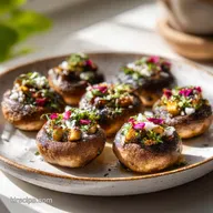 Ina Garten Sausage Stuffed Mushrooms: 50 Min