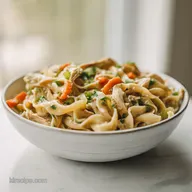 Chicken and Noodles: Creamy and Comforting