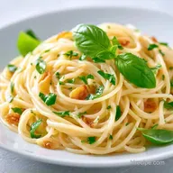 Lemon Garlic Basil Pasta in 20 Minutes