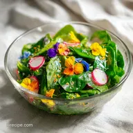 Minimal Flowers Salad in 15 Minutes