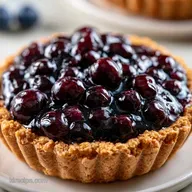 No Bake Blueberry Pie in 20 Minutes