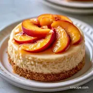 No Bake Peaches and Cream for 8 Servings
