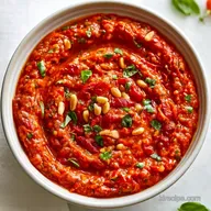 NoCook SunDried Tomato Sauce (5 Min)