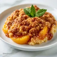 Peach Crisp for 8 Servings