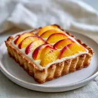 Peach Puff Tart with Cream Cheese