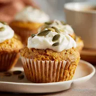 Pumpkin Cream Cheese Muffins: Bakery Style