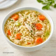 Rotisserie Chicken Noodle Soup in 45 Min
