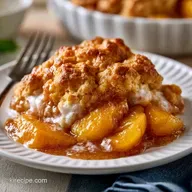 Southern Peach Cobbler with Fresh Peaches