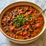 One-Pot Spicy Black Bean Soup