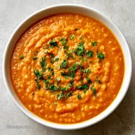 Creamy Spicy Lentil Soup in 45 Minutes