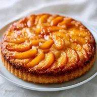 Three Ingredient Peach Dessert in 35 Min