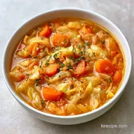 Vegetable and Cabbage Soup for 6 Bowls