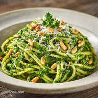 Vegetarian Basil Pesto Pasta for 4