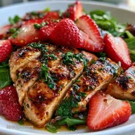 Wendys Strawberry Salad for 4 Servings