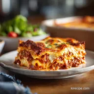 Worlds Best Lasagna: Rich Meat Sauce and Ricotta