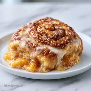 20 Minute Peach Bake with Cinnamon for 6