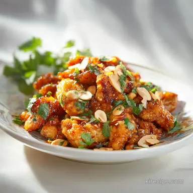 Chopped Almonds and Asian Sauce Recipe in 20 Minutes