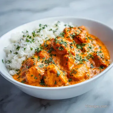 Authentic Butter Chicken Recipe: Silky Sauce for 4 Recipe Card