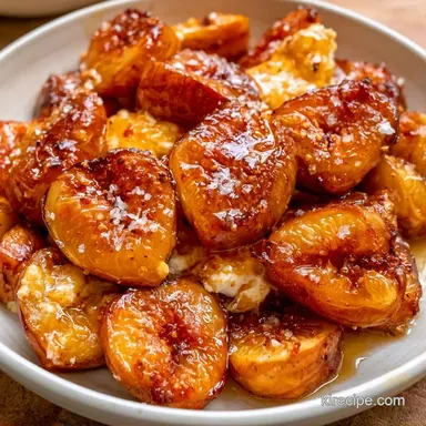 Baked Figs with Goat Cheese in 20 Minutes Recipe Card