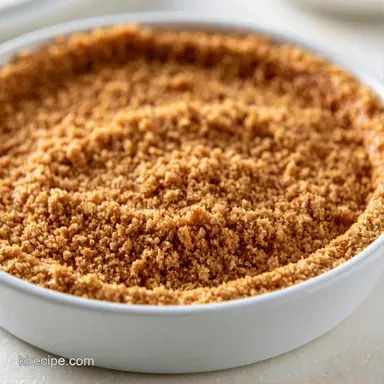 Baked Graham Cracker Crust in 20 Minutes Recipe Card