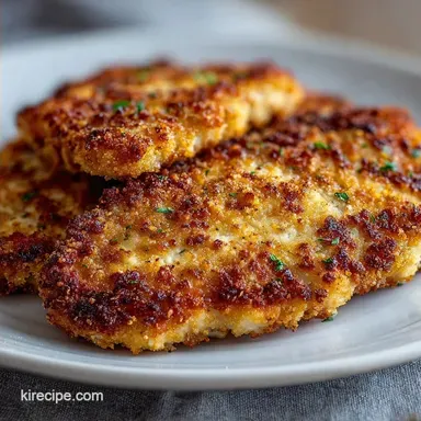 Baked Parmesan Chicken Breast: Crispy