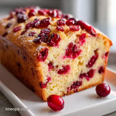 Cranberry Orange Bread: Velvety Recipe Card