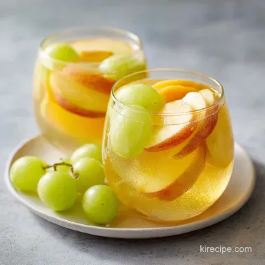 Carrabba's Peach Sangria for 6 Servings Recipe Card